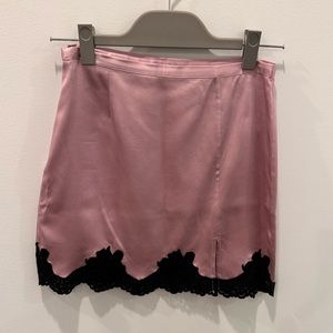 fluer du mal James Lace Slip Skirt